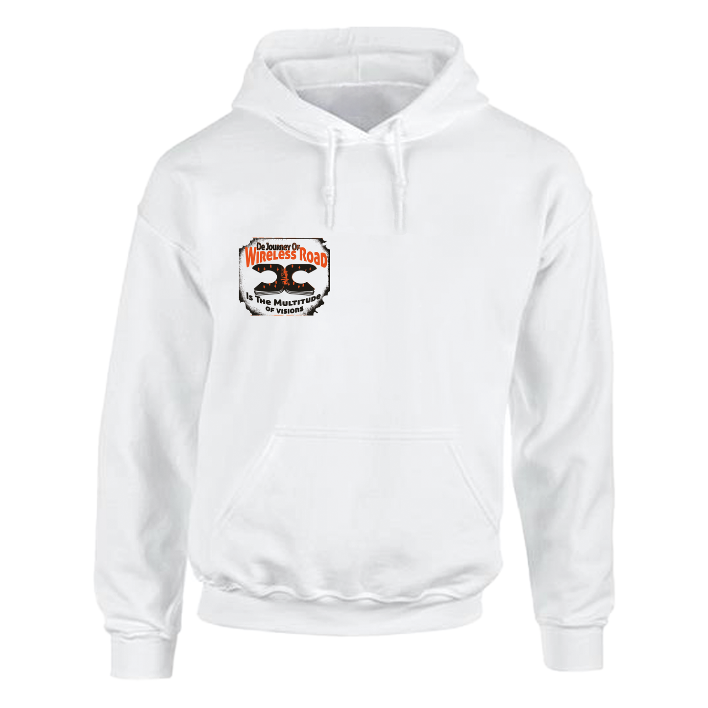 De Journey Of Wireless Road - Hoodies Available In Black or White
