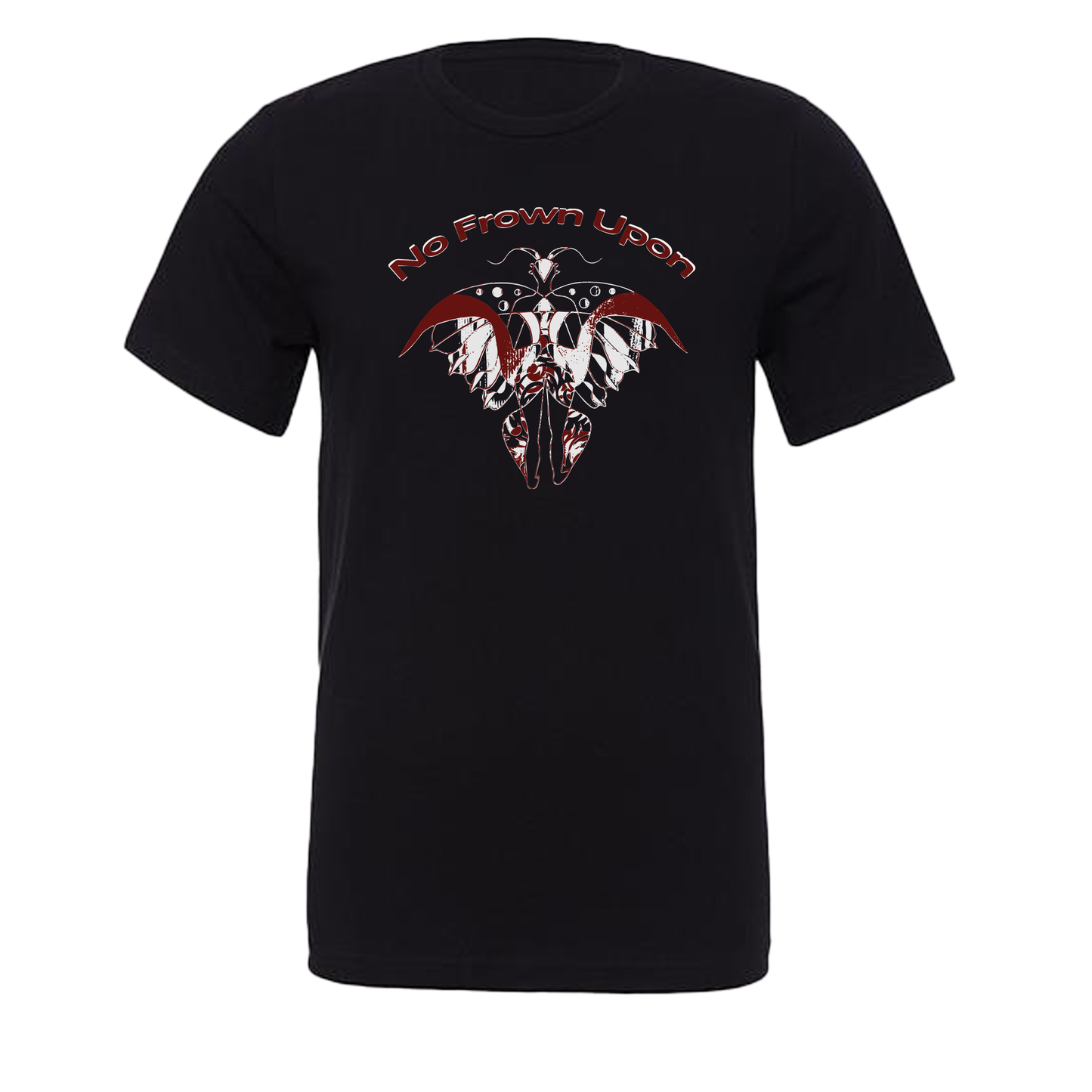 No frown upon T-Shirts Available in Black or White