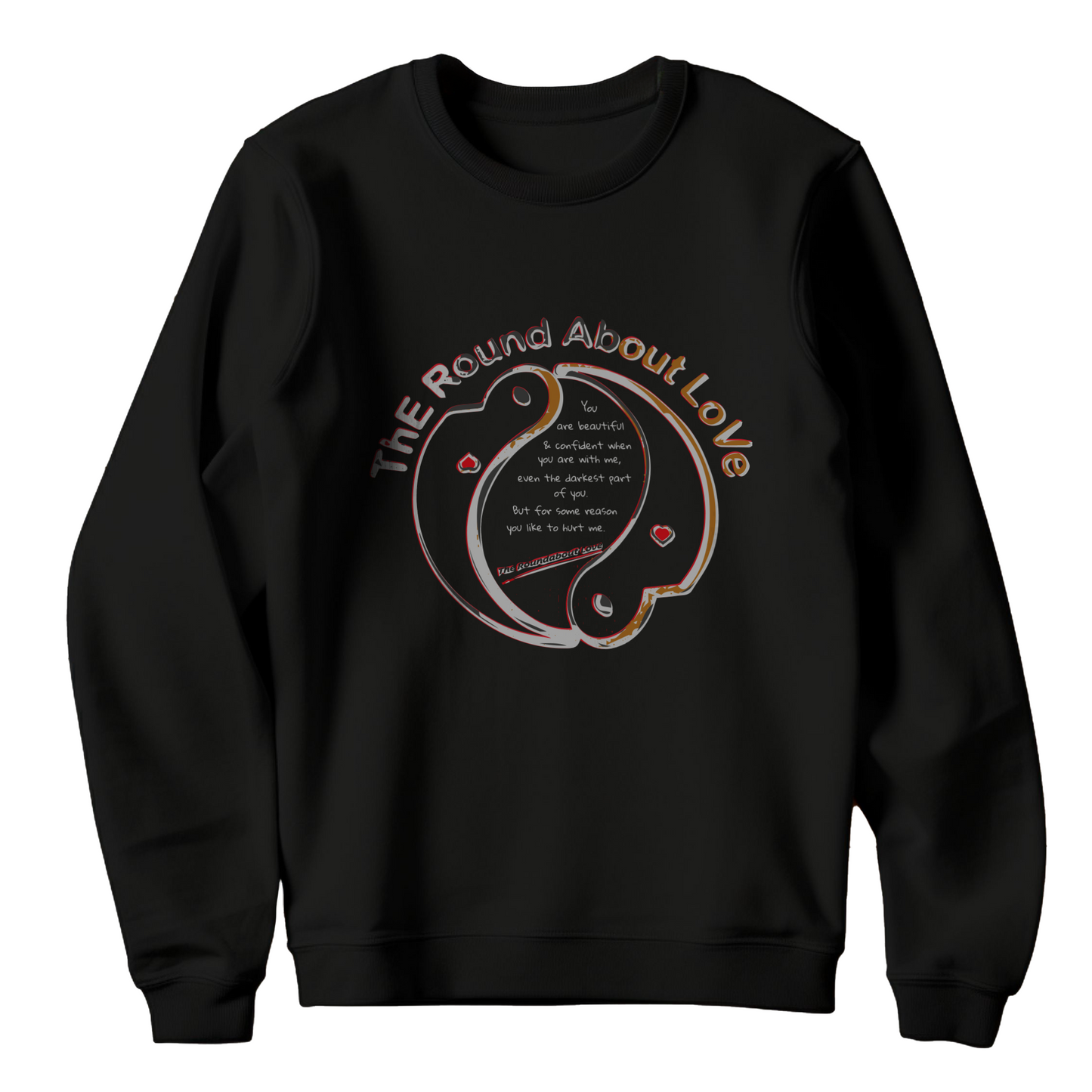 The Round About Love - Ladies Jumpers - Available In Black or White