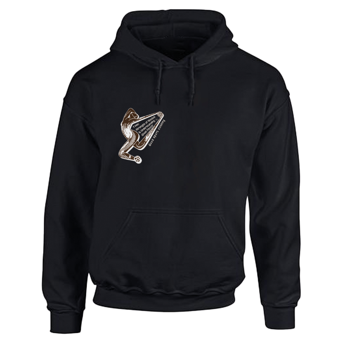 The Strength Of Wisdom & Understanding - Hoodie Available In Black or White