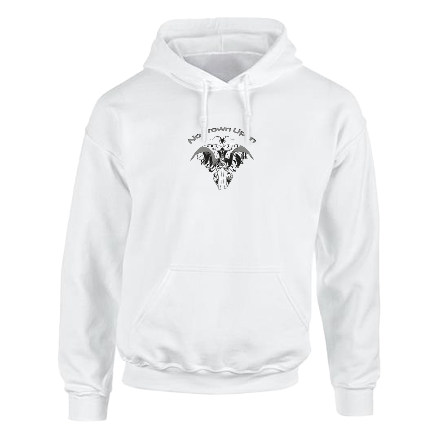 No Frown Upon - Hoodie Available In Black or White