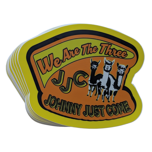 We Are The Three JJC = 5-inch Stickers