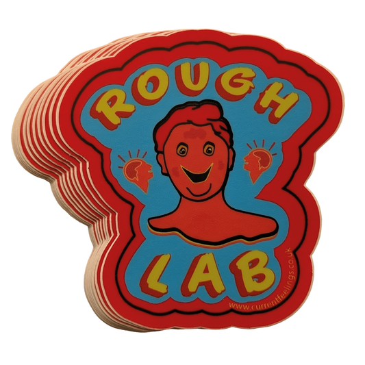 Rough Lab = 3-inch Stickers