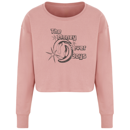 The Money Fever Boys -Crop Jumper Available in Pink