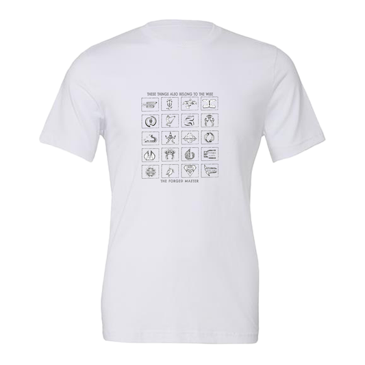 The Forged Master -T-Shirt Available in White