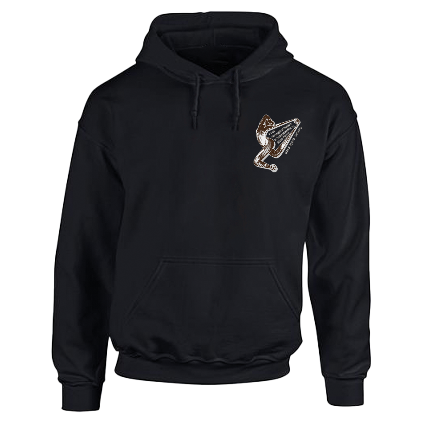 The Strength Of Wisdom & Understanding - Hoodie Available In Black or White