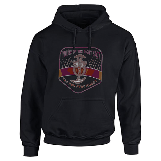The Run Away Robot - Hoodie Available in Black